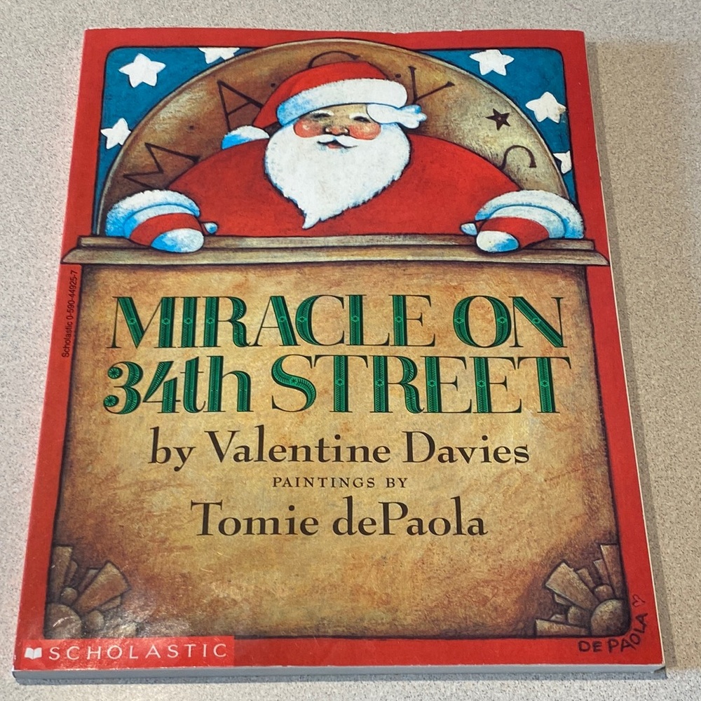 Miracle on 34th Street book